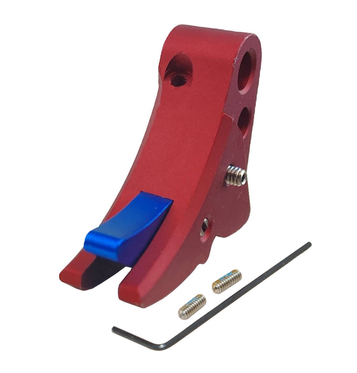 Anodized Aluminum Trigger Shoe with Safety for Gen 1-3 - Multiple Colors