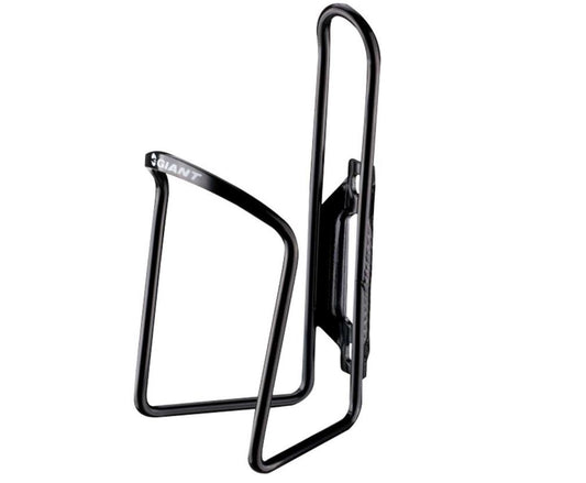 Lightweight Aluminum Bicycle Water Bottle Cage for 500ml-750ml Bottles - Black