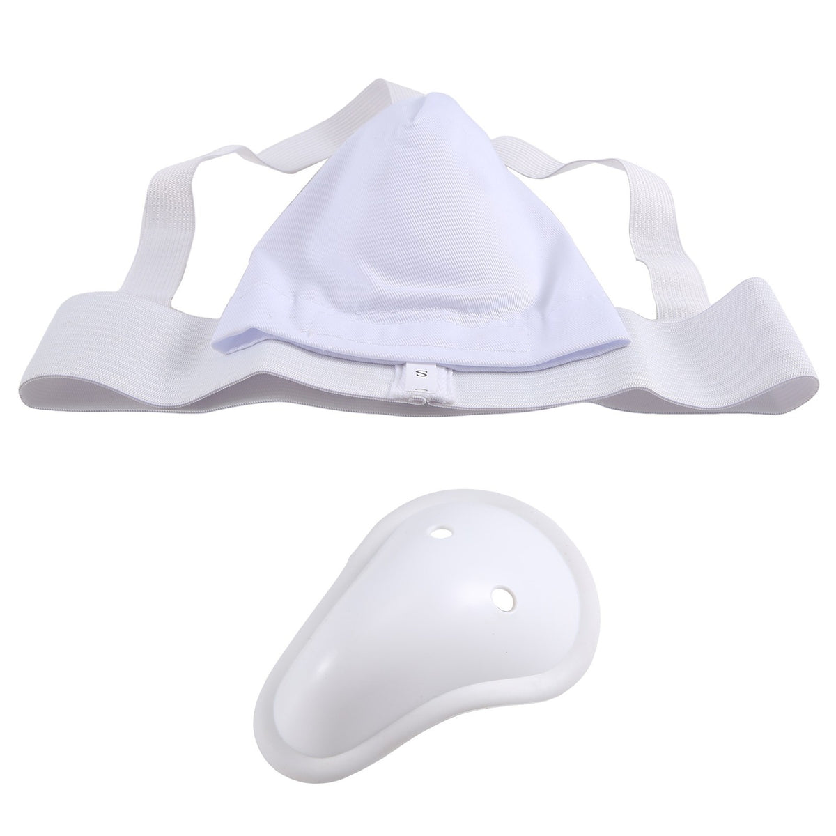 Ventilated Boxing & Kickboxing Groin Guard with Adjustable Fit