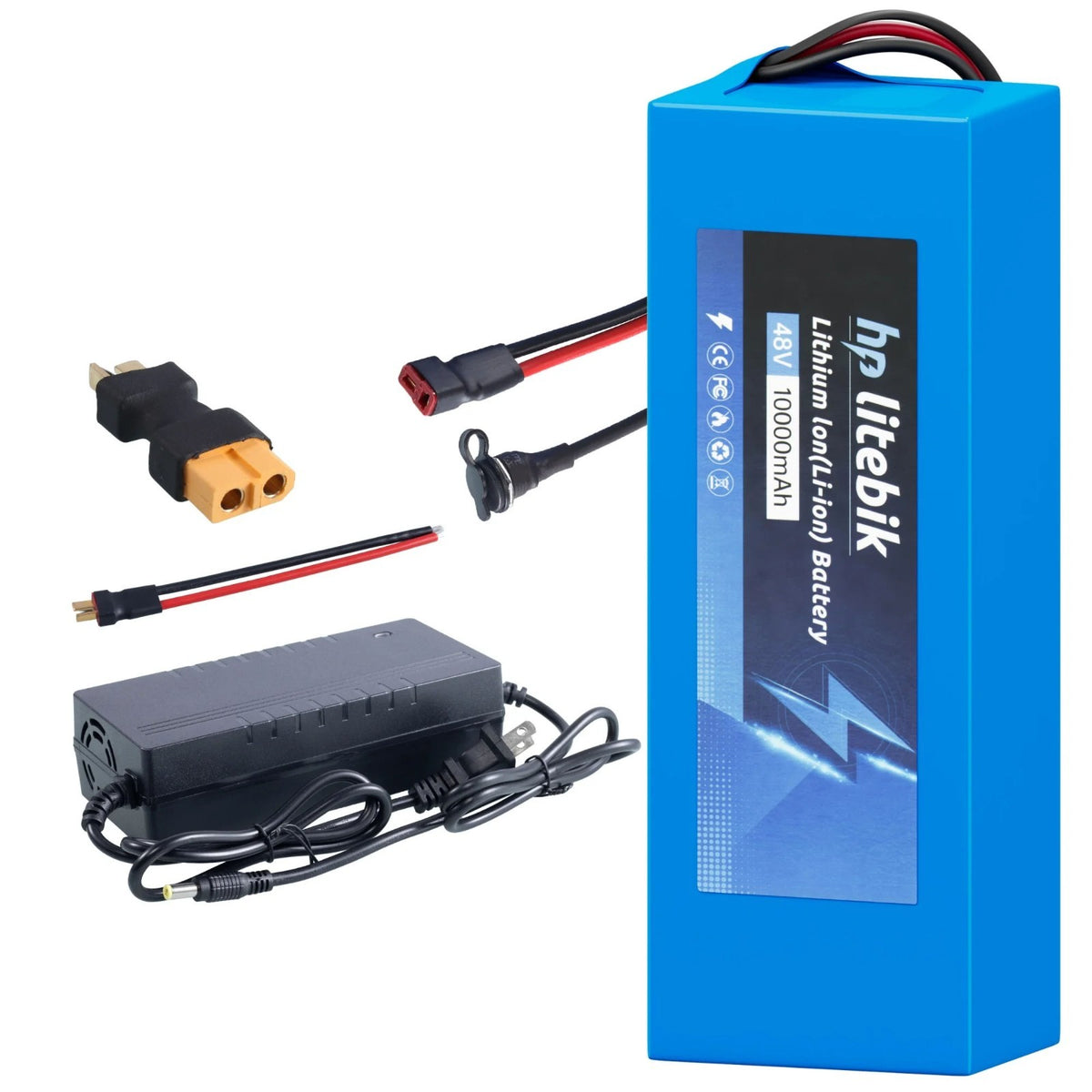 Electric Bike Battery 36V-72V for E-Scooter & Bicycle UL 2271 Certified