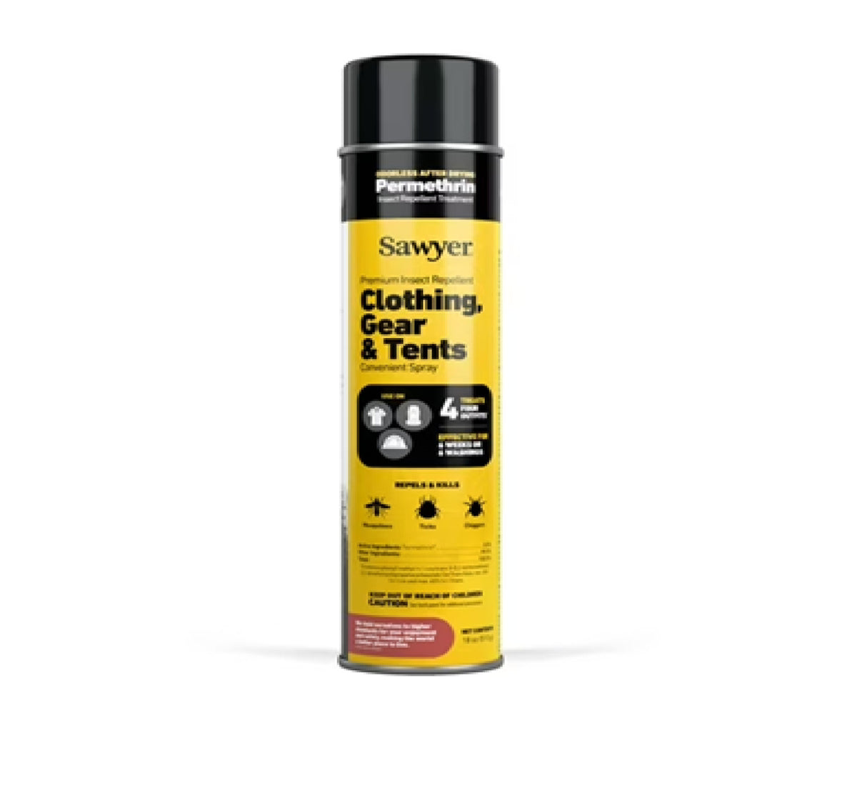 Permethrin Insect & Tick Repellent Spray for Clothing & Gear 6 Week Protection
