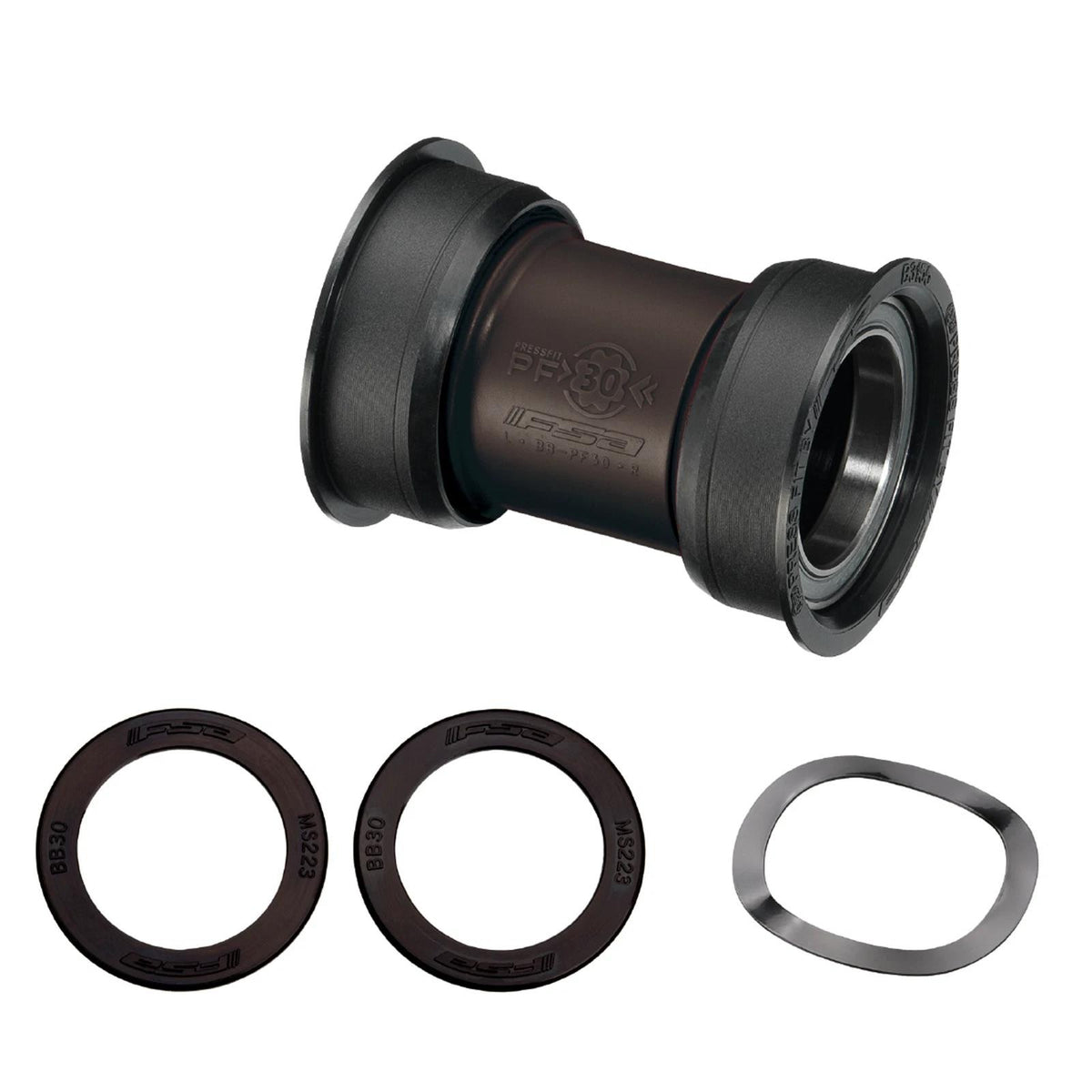 FSA PF30 Bottom Bracket Press Fit Set for BB30 & BB386 30mm Spindle - New