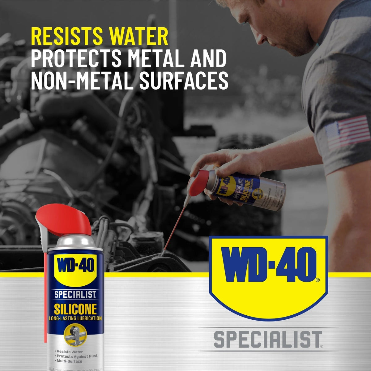 Silicone Lubricant Spray - Quick Drying, General Purpose 11oz Aerosol