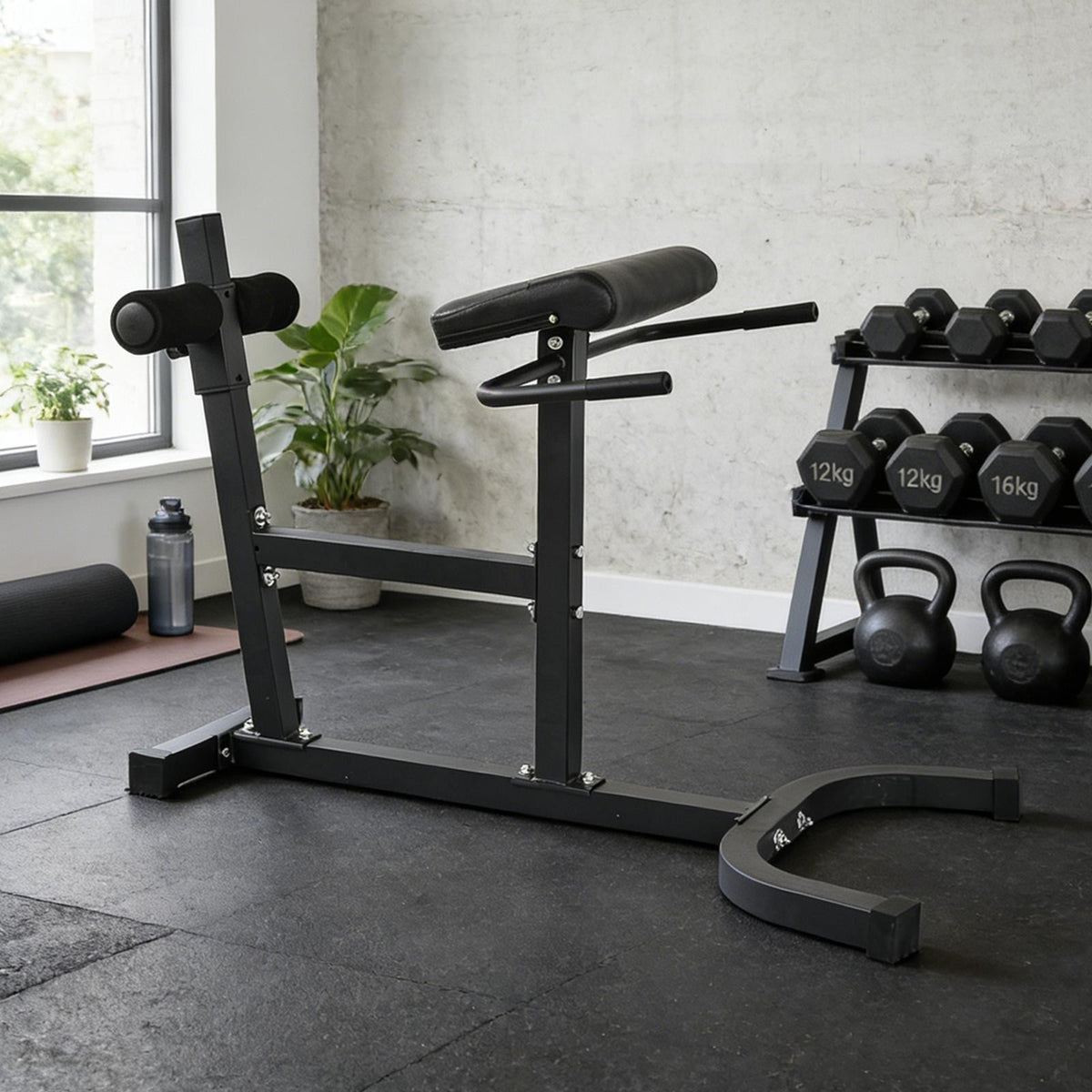 Adjustable Back Extension Bench for Core and Lower Body Workout