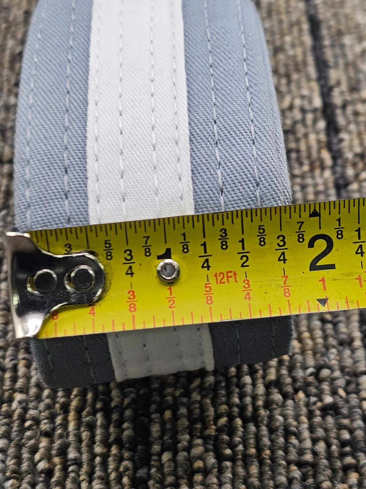 Junior Jiu-Jitsu Belt Cotton Grey White Color Combo - Martial Arts Gear