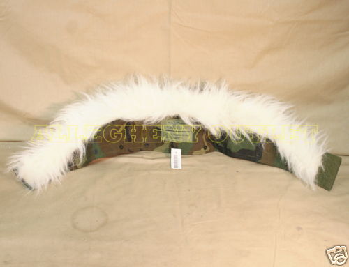 Military Fur Ruff Attachment for ECWCS Gore-Tex Parka X-Large