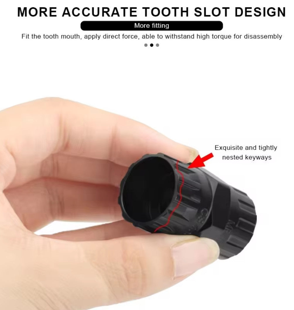 Bicycle Cassette Lockring Removal Tool for Shimano and SRAM