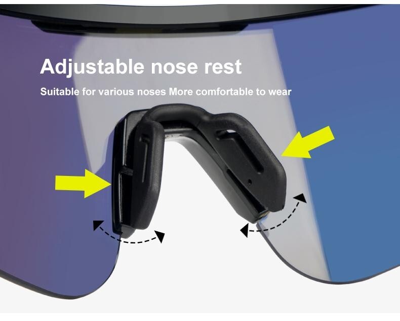Unisex Polarized Sports Sunglasses for Cycling Running Golf UV Protection