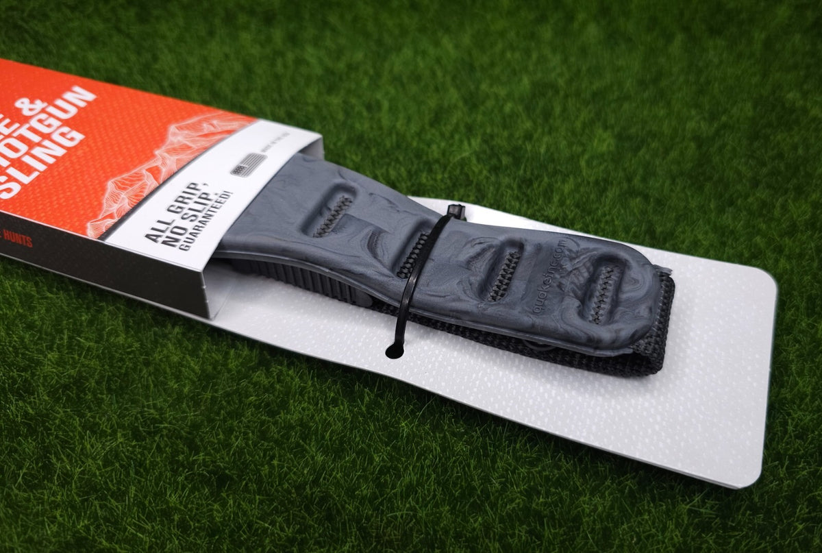 Contoured Rifle and Shotgun Sling with Quick-Detach Swivels - Stone Camo