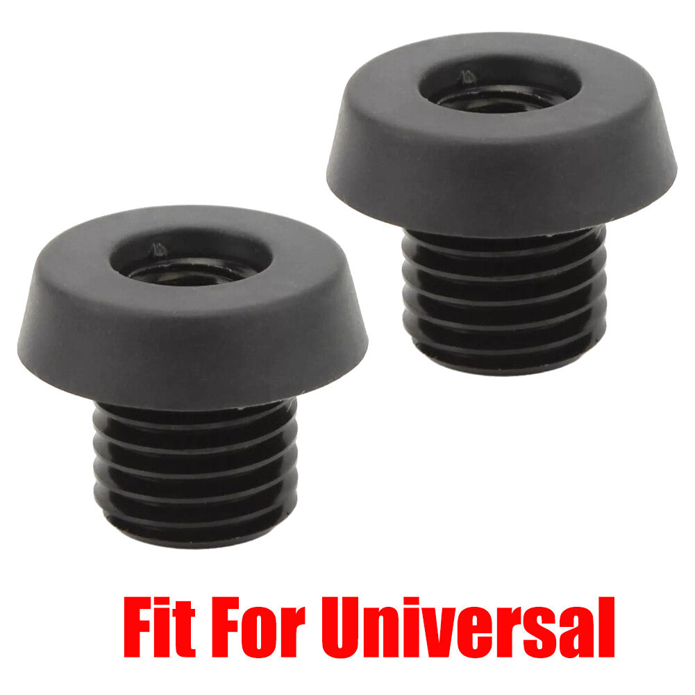 2Pcs Billiard Cue Bumper Extension Plug Set – Universal Bottom Protectors