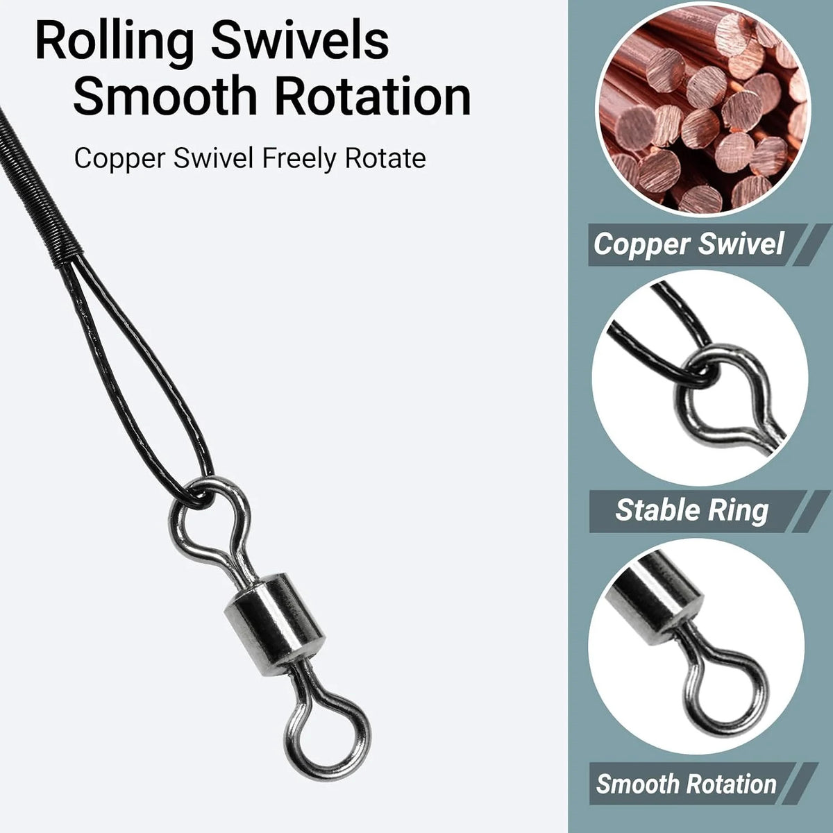 Heavy Duty Stainless Steel Fishing Leaders Wire Saltwater & Freshwater