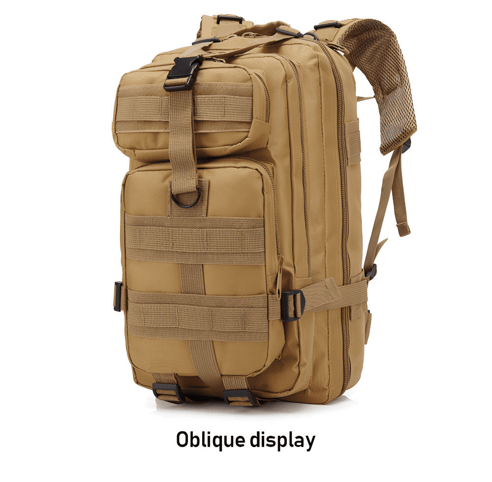 Military Tactical 600D Army MOLLE Outdoor Backpack Camping Hiking Survival Bag