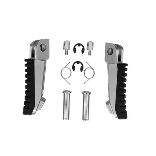 Front Foot Pegs for Kawasaki Ninja ZX6R ZX9R ZX10R ZX12R Z750 Z1000 Motorcycle Aluminum Pedals