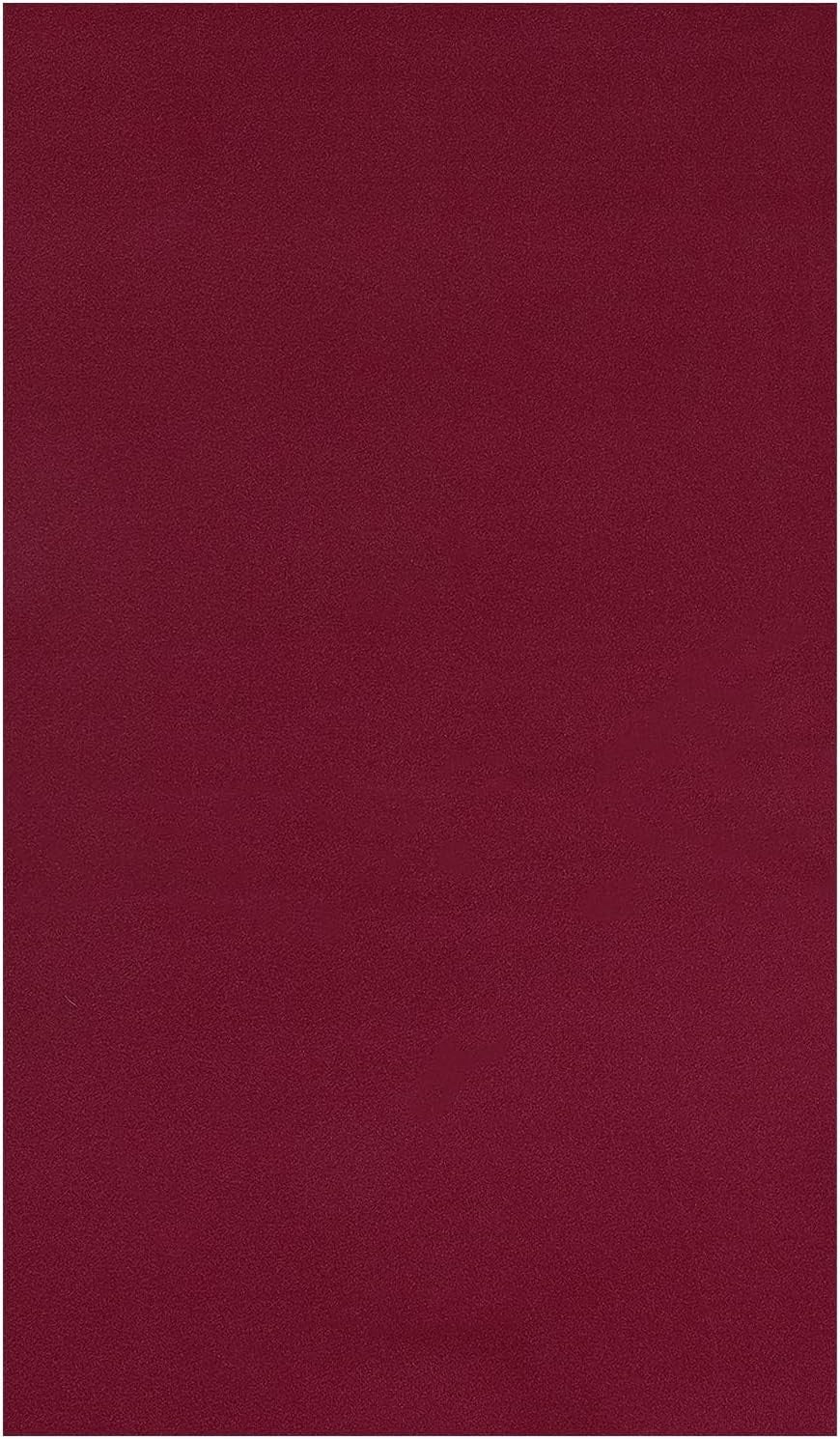 8ft Red Pool Table Felt Replacement Kit for Indoor Use