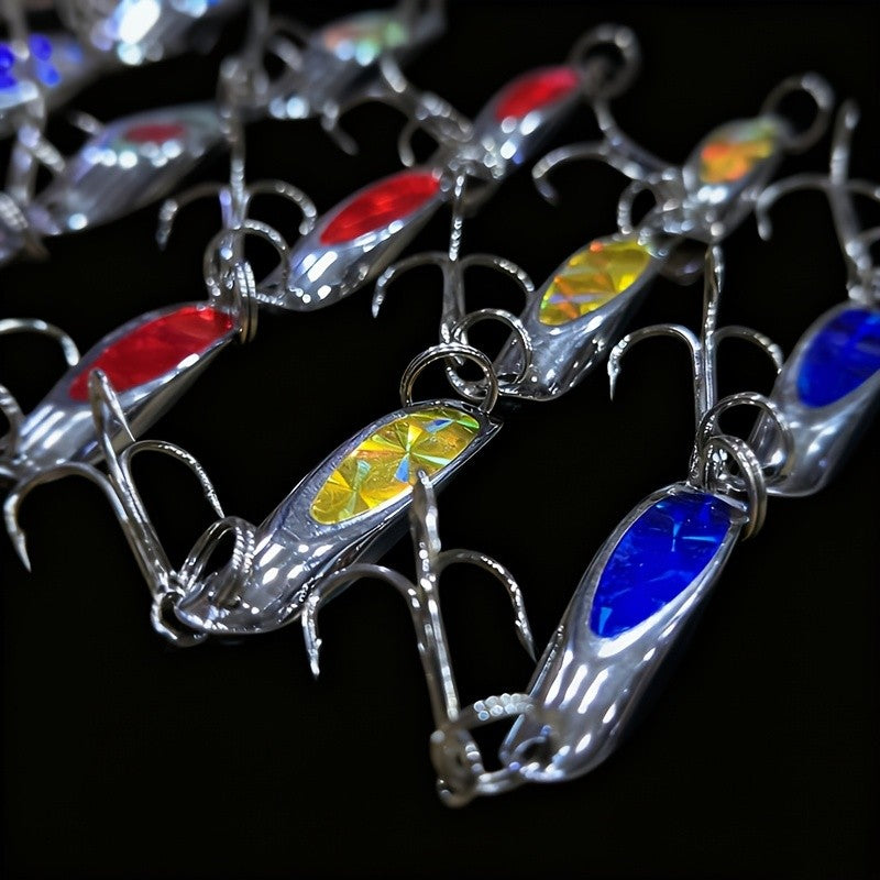 30pcs Metal Fishing Jig Lures for Saltwater & Freshwater Casting Tackle