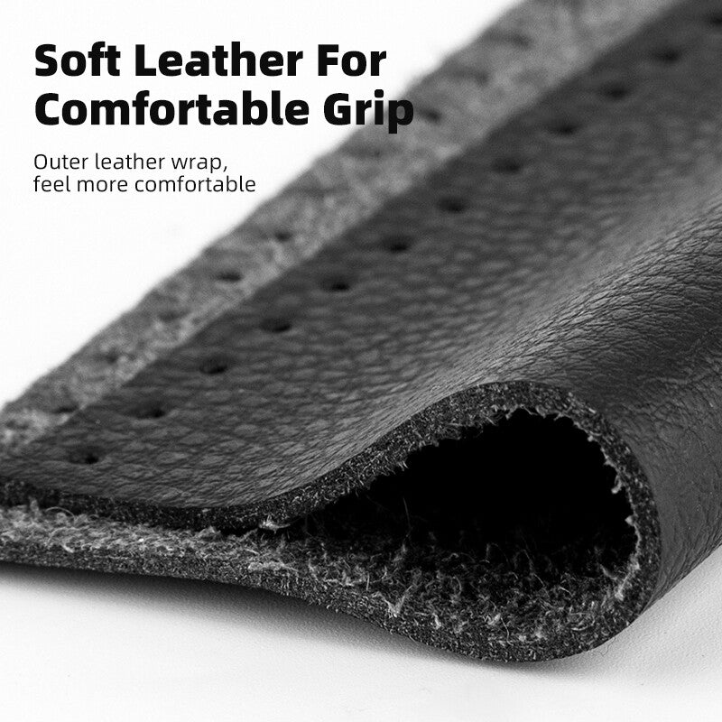 Bike Handlebar Grips Rubber Locking Anti-Skid Shock Absorbing Comfortable