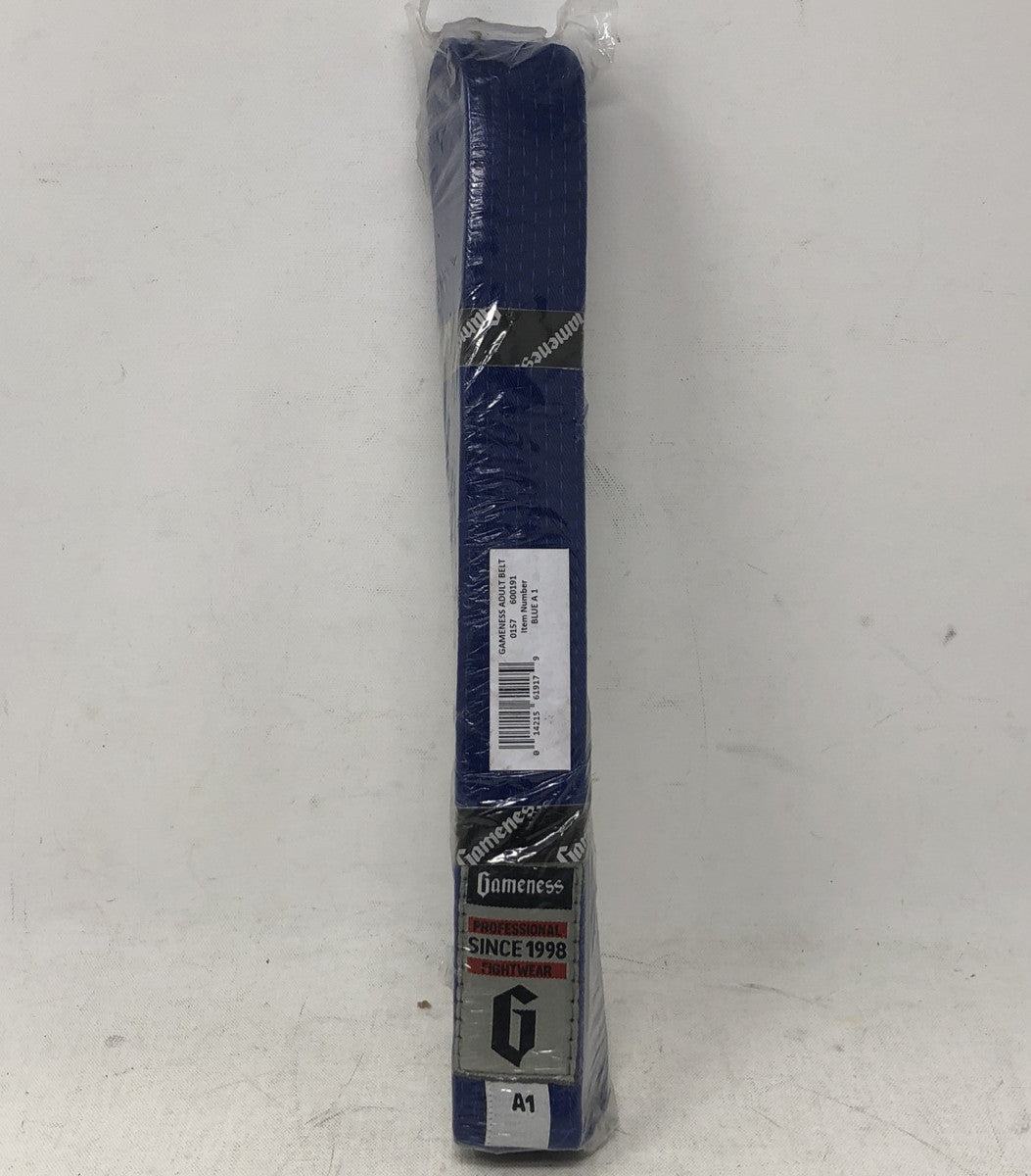 Adult Jiu-Jitsu Belt A1 Blue for Martial Arts & BJJ Training