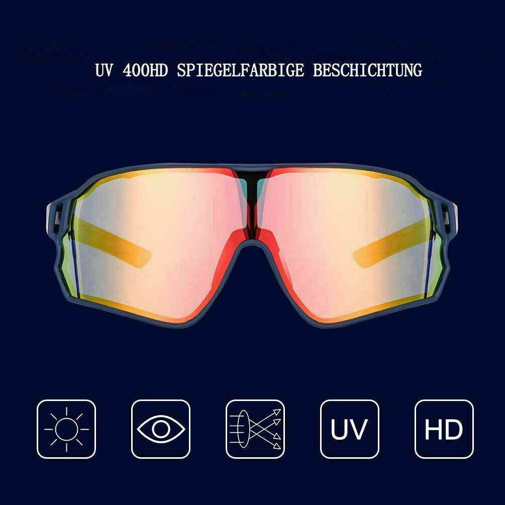 Polarized Cycling Sunglasses UV Protection Lightweight Outdoor Sports Eyewear