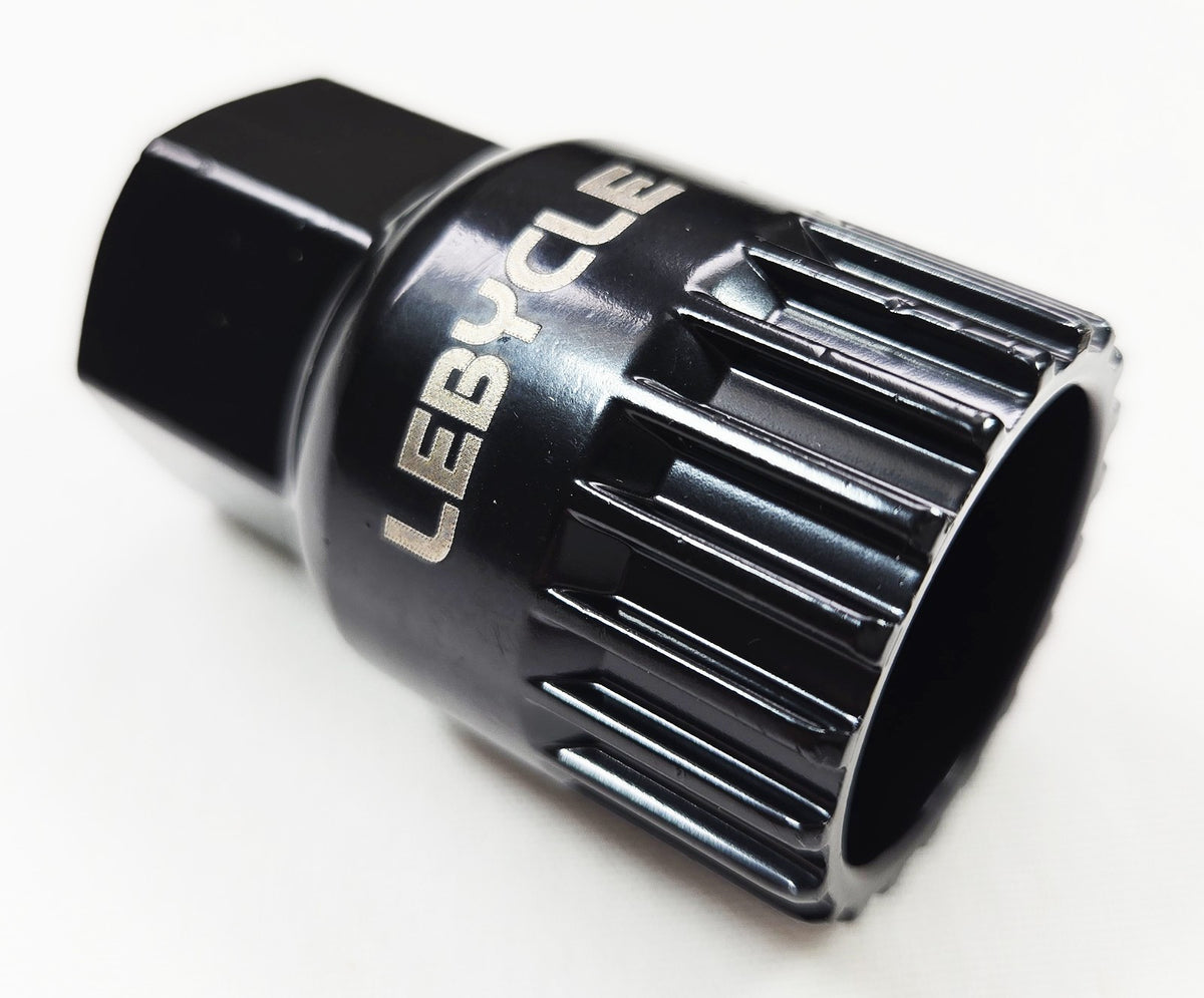 Bicycle Bottom Bracket Tool 20 Splines Carbon Steel Fits Most Square Taper