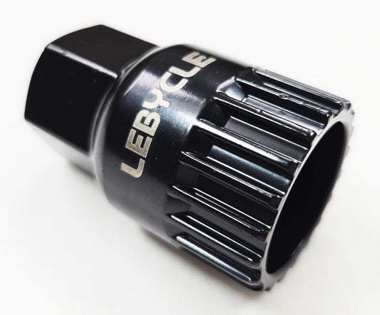 Bicycle Bottom Bracket Tool 20 Splines Carbon Steel Fits Most Square Taper