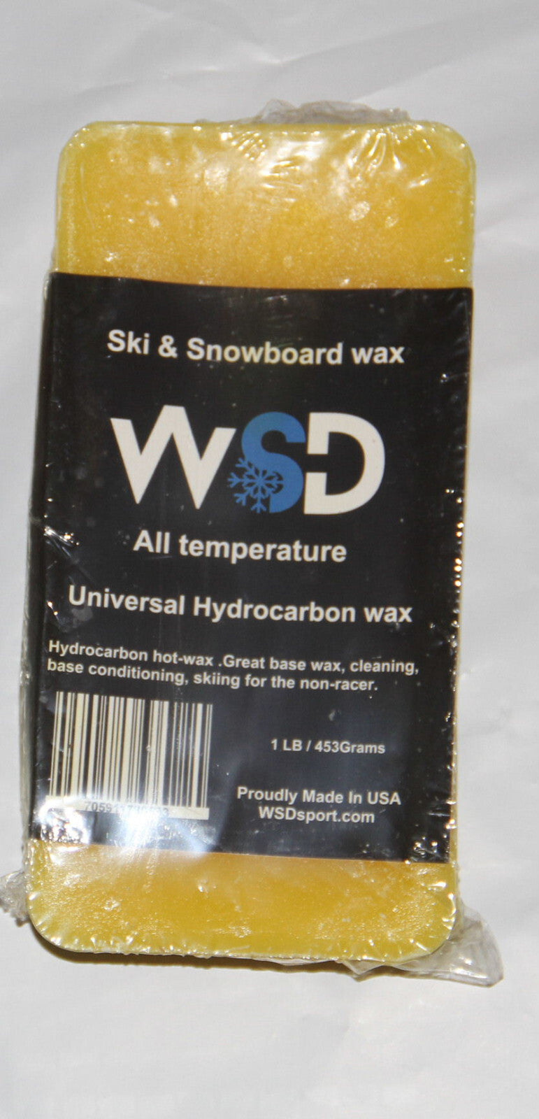 Universal Ski and Snowboard Wax Block 1 lb - All-Temperature Performance