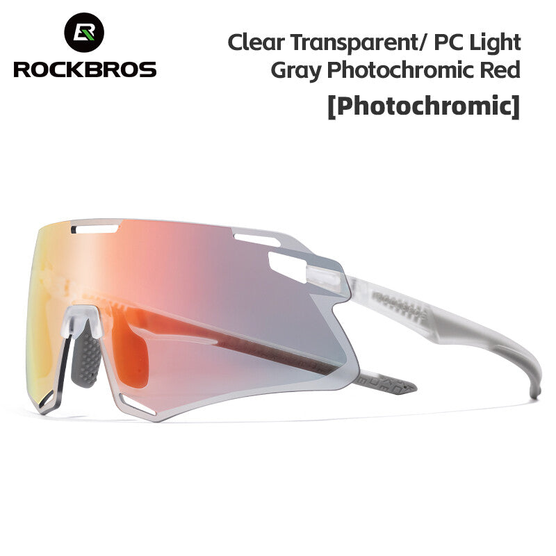 Polarized Photochromic Cycling Sunglasses Outdoor Sports Eyewear