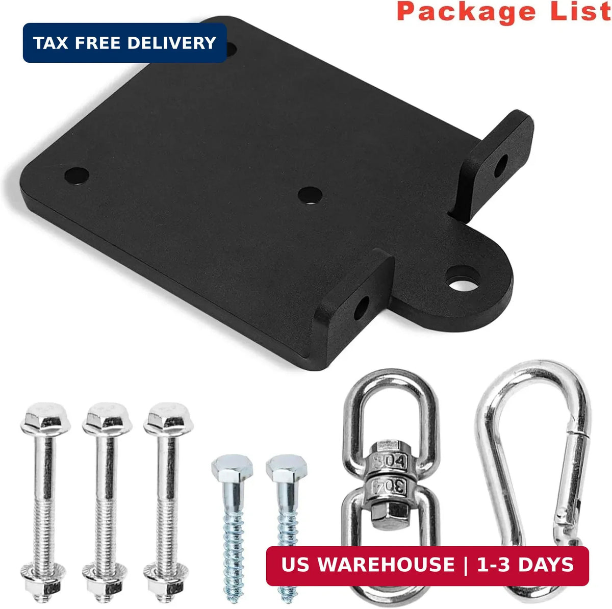 Heavy Duty Boxing Bag Hanger Wall Mount with 360° Rotation for Training