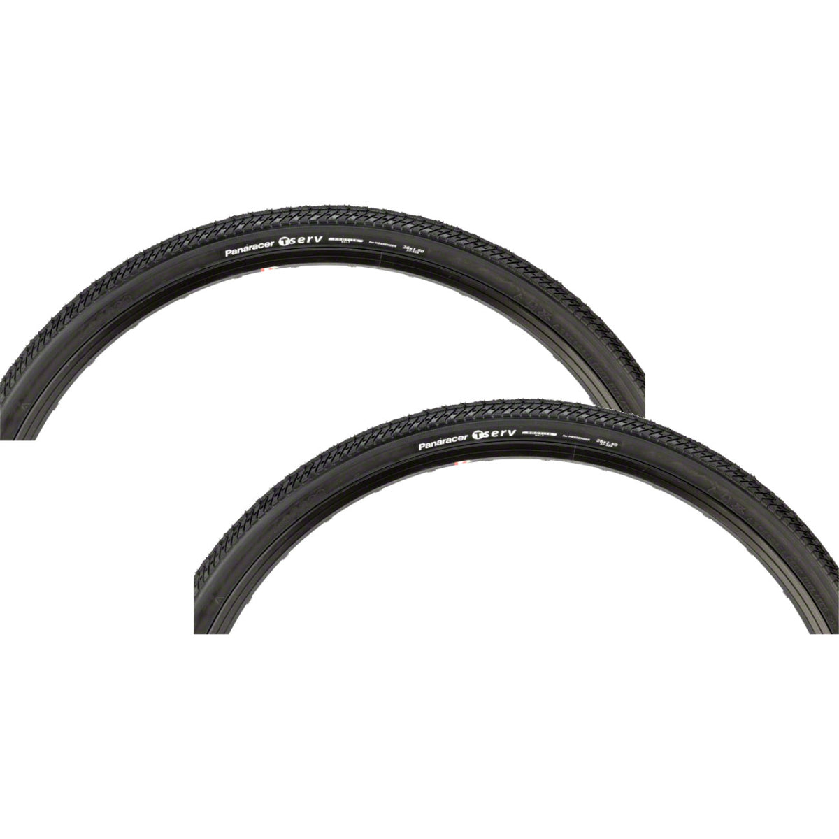 2 Pack 26 x 1.75 Bicycle Tires - Puncture-Resistant Clinchers for Urban & Gravel Riding