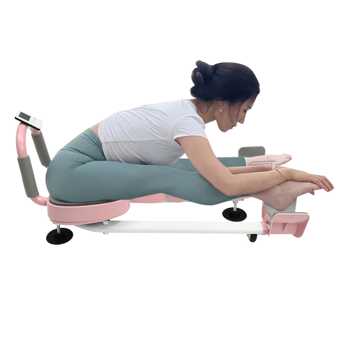 Heavy Duty Leg Stretcher for Flexibility Training, 150kg Capacity, Floor Standing