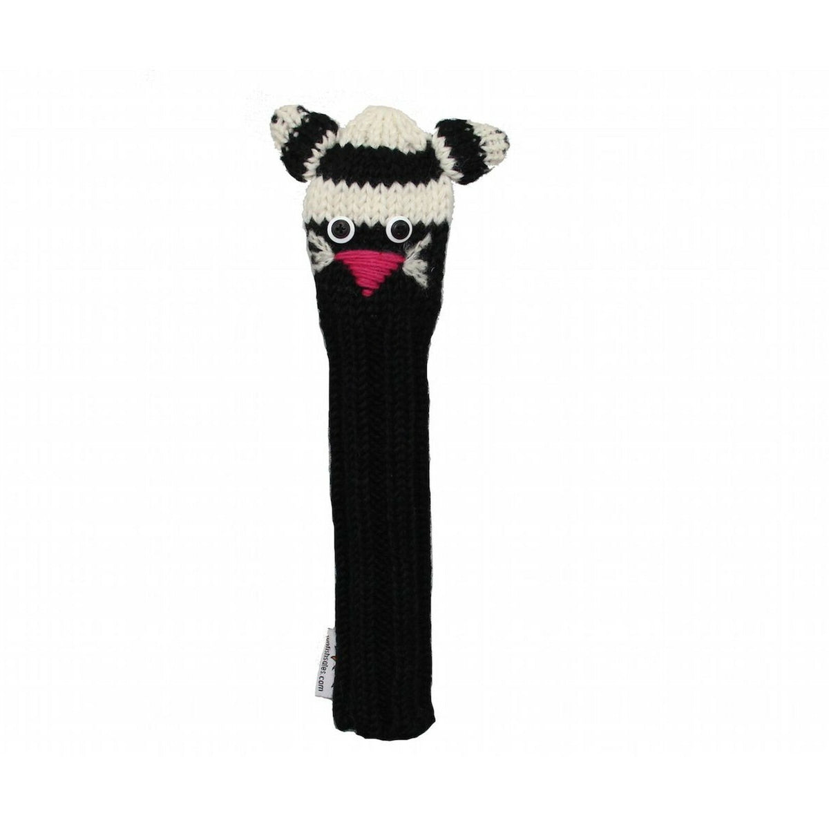 Golf Alignment Stick Cover Wool Animal Knit Golf Accessory Multiple Styles