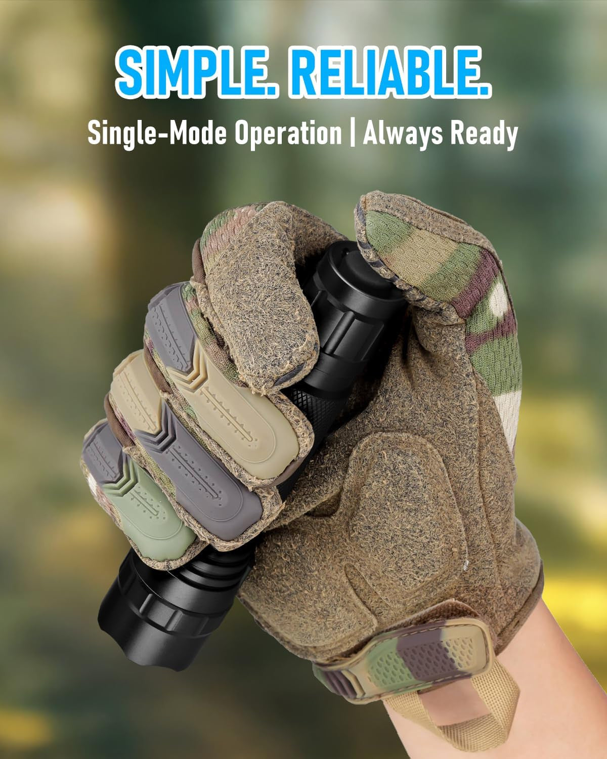 High Lumen Tactical Flashlight with Holster 1000 Lumens Waterproof LED