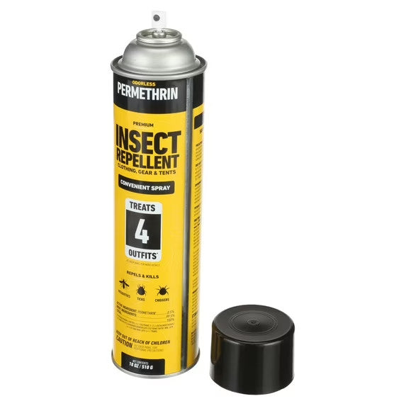 Permethrin Insect Repellent Spray for Clothing & Gear 18oz - Outdoor Protection