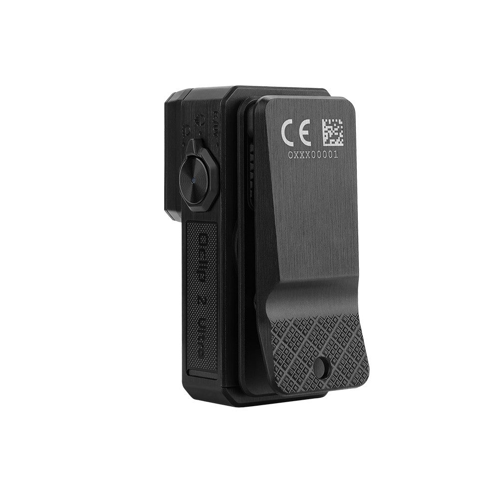 Rechargeable Clip Flashlight with Charging Dock UV Flood Red & Spot Beams 580 Lumens