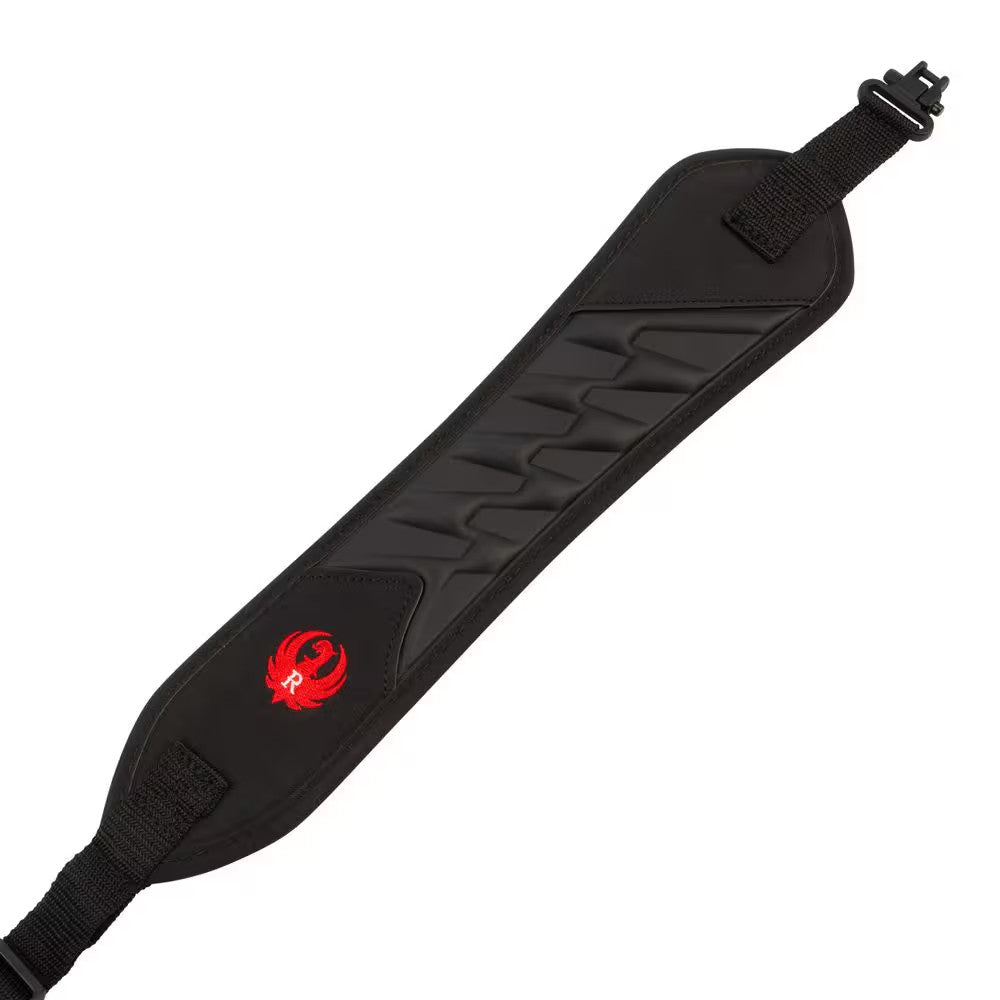 Ultralite Rifle Sling with Adjustable Padding and Swivels - Black
