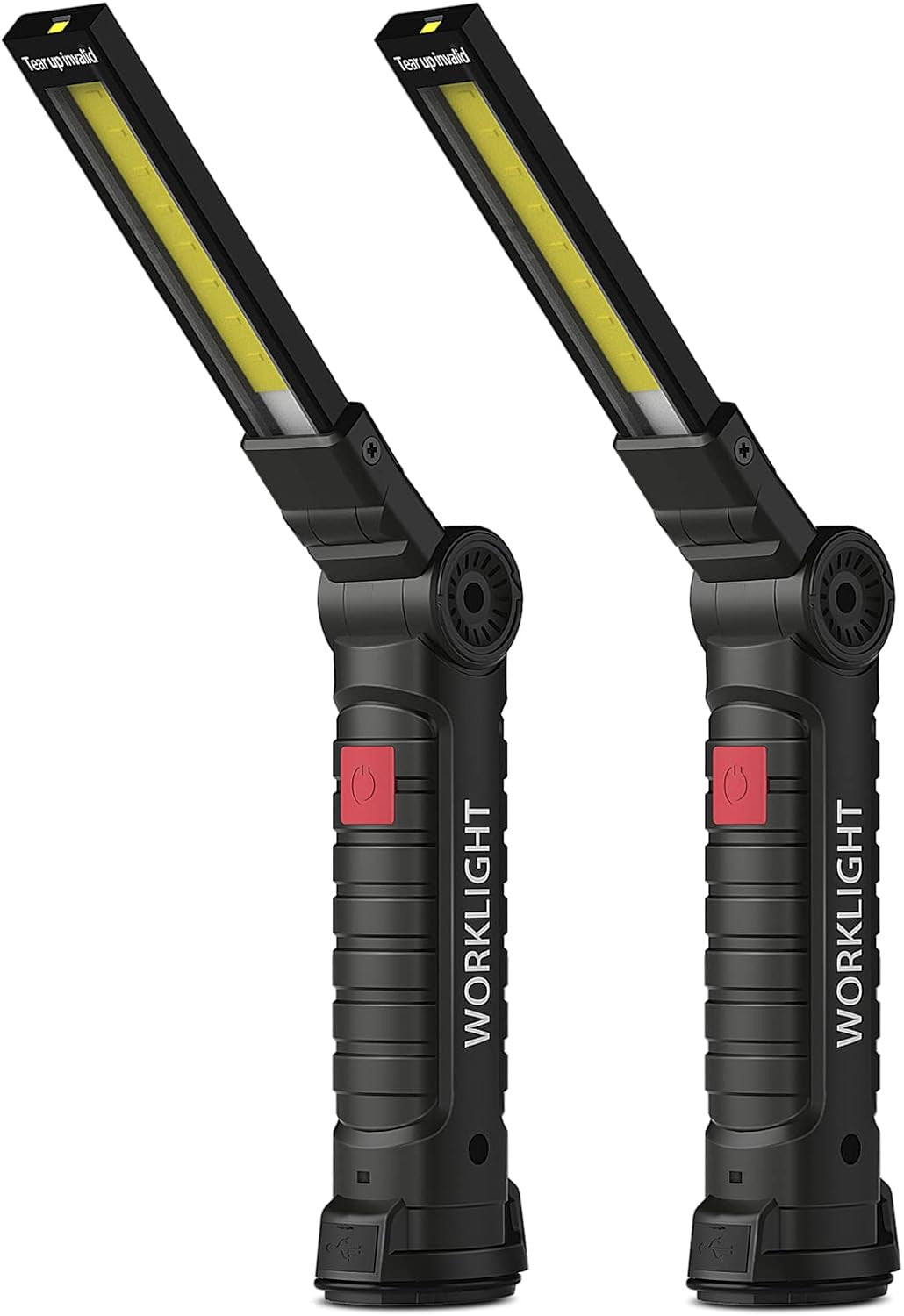 Rechargeable LED Work Light with Magnetic Base & 360° Rotation - Car & Workshop Use