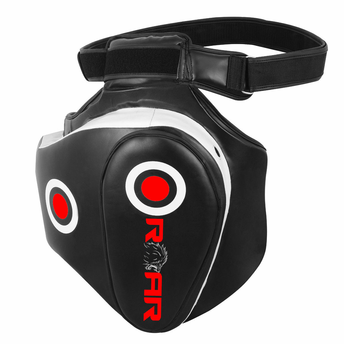 MMA Kickboxing Thigh Pad and Belly Protector Set for Combat Training