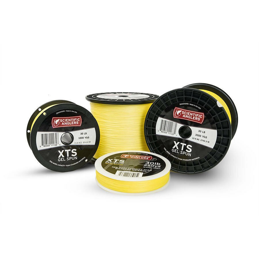 50LB Yellow Gel Spun Fly Line Backing 500 Yards for Fishing Gear