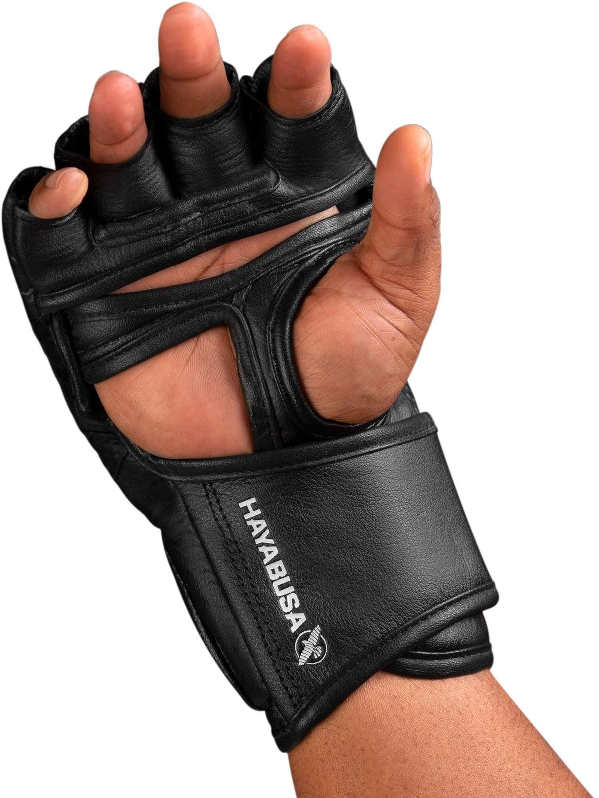 Hayabusa T3 4oz MMA Gloves for Men and Women - Black, Medium