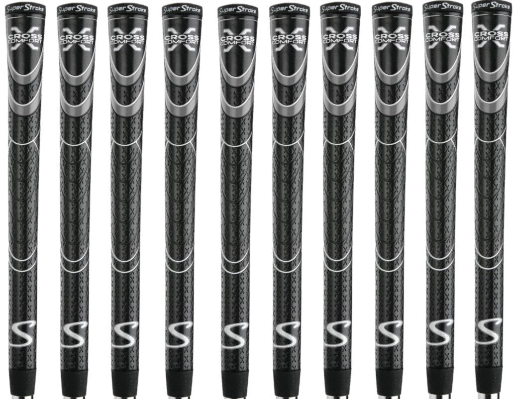 Golf Grip Set - Super Stroke Cross Comfort Undersize, Standard, Midsize & Jumbo