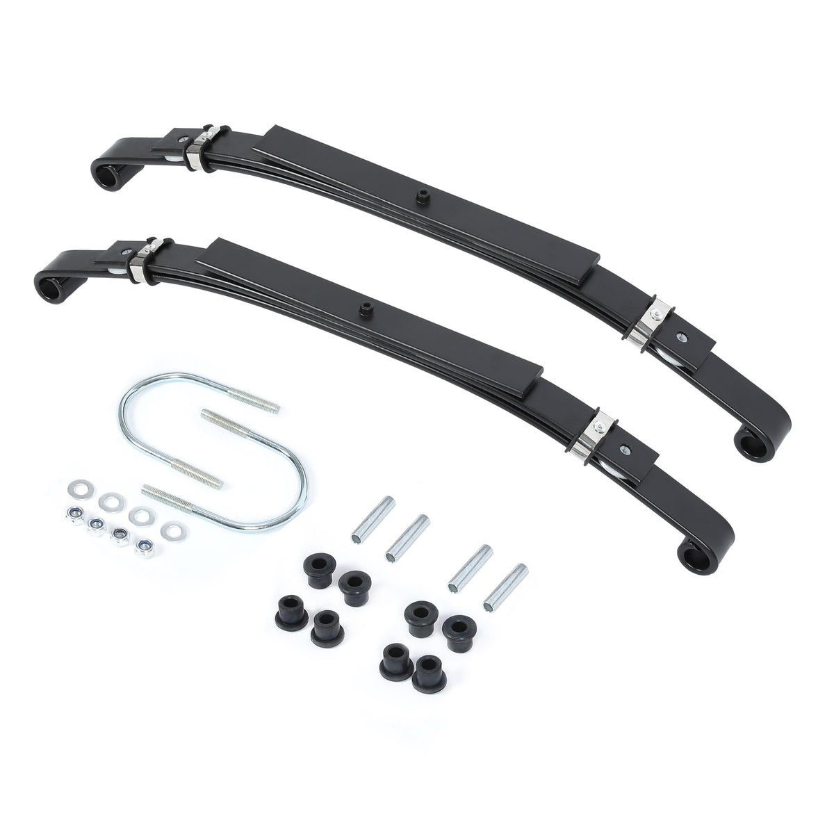 Heavy Duty Rear Leaf Springs for Club Car DS Golf Cart 1981+ - Set of 2