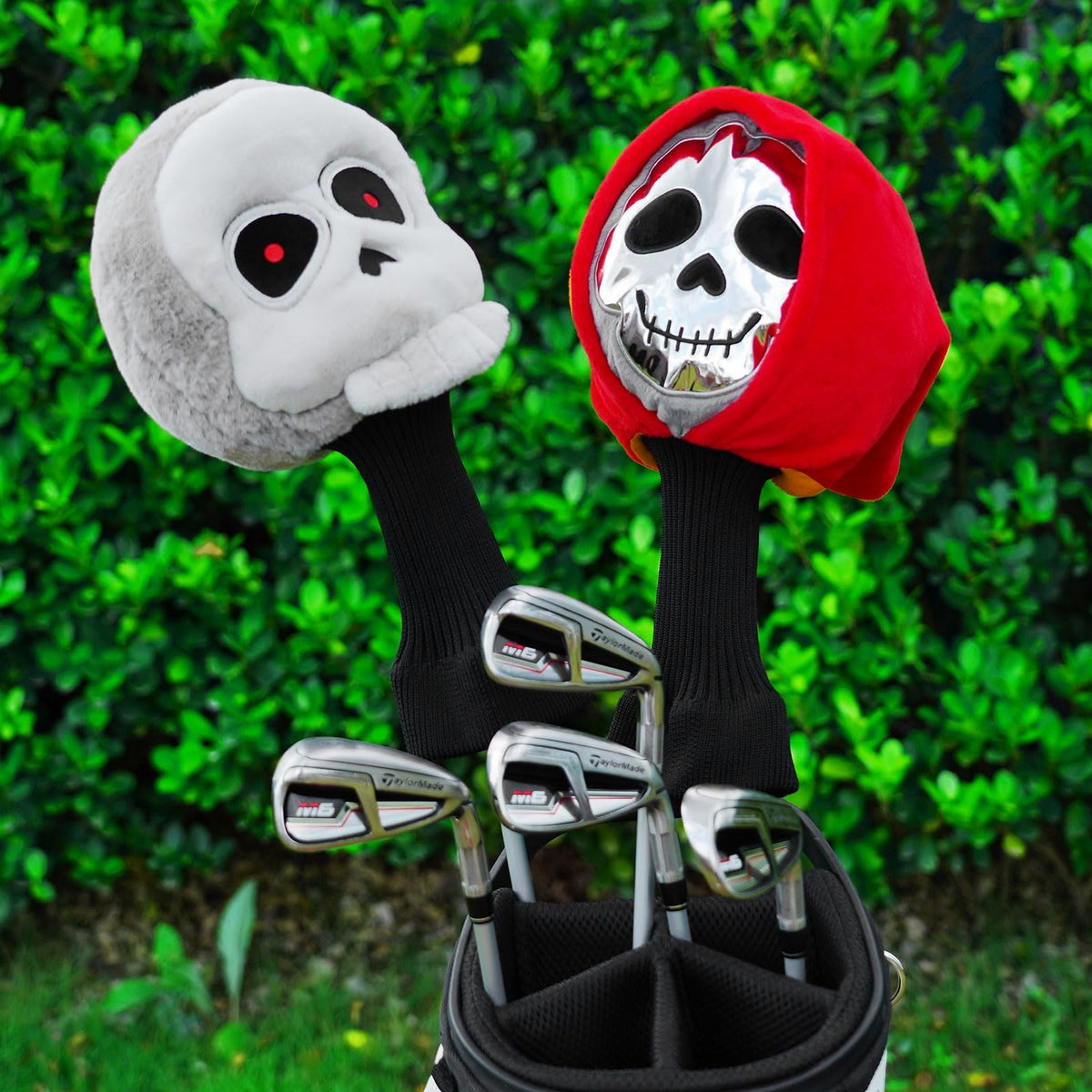 Funny Golf Driver Headcover Skull Style Fits 460cc Clubs - Protect & Personalize Your Golf Bag