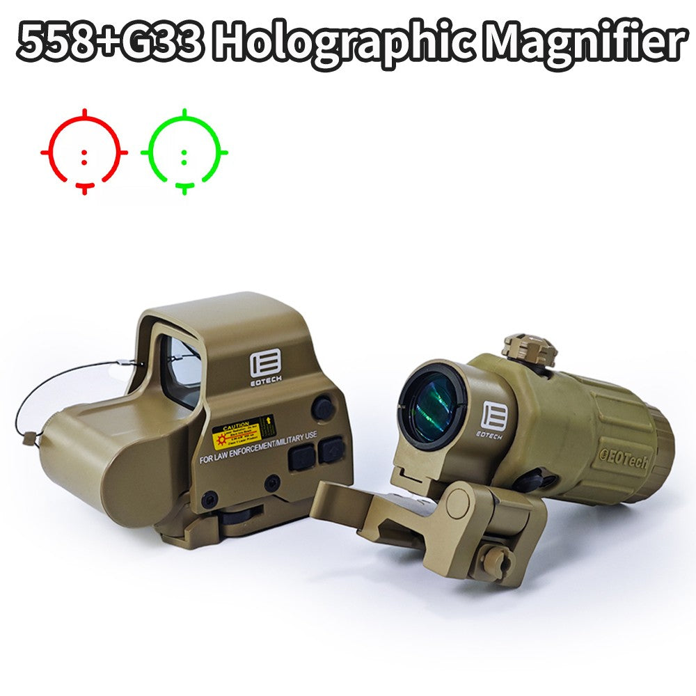 EOTECH G33 Holographic Magnifier Combo Military-Grade Coating Tan