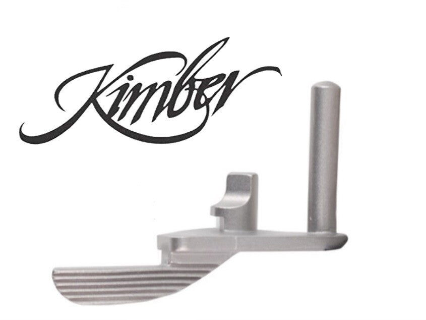 Kimber 1911 Stainless Steel Thumb Safety - Extended Fit, Satin Finish
