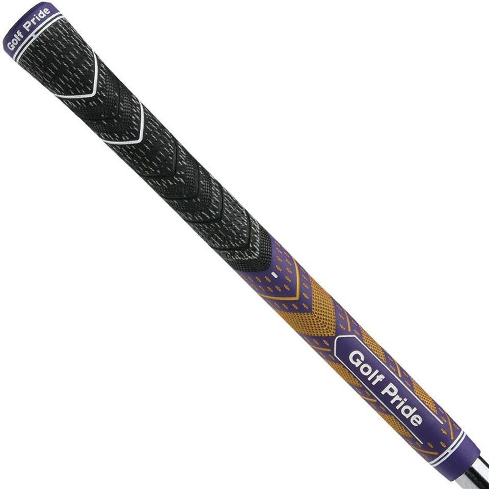 Golf Pride MCC Plus 4 Teams Golf Grips Purple/Yellow Multi-Set