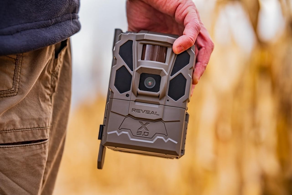 Cellular Trail Camera 4K GPS Night Vision Low-Glow IR Wildlife Monitoring