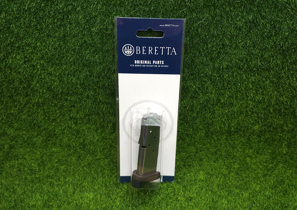Beretta APX Carry OEM 9mm 6-Round Pistol Magazine - Steel Body, Polymer Base