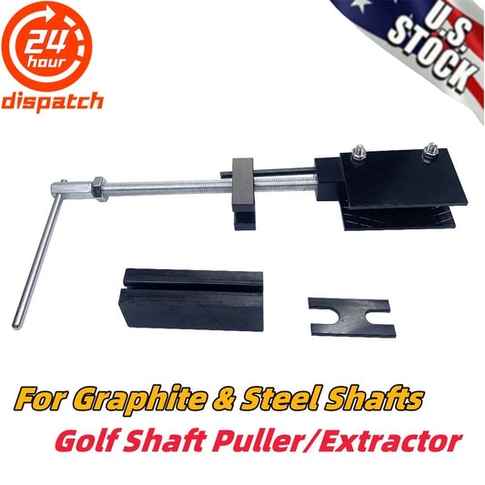 Golf Shaft Puller Tool Screw Type for Steel & Graphite Shafts
