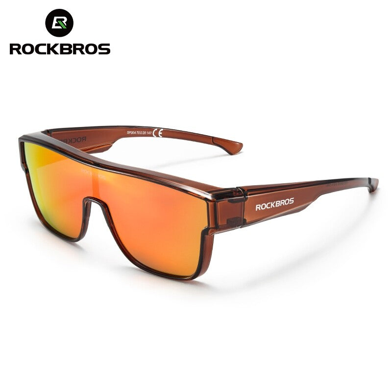 Unisex Oversized Polarized Sunglasses Fit Over Glasses UV400 Protection Shades