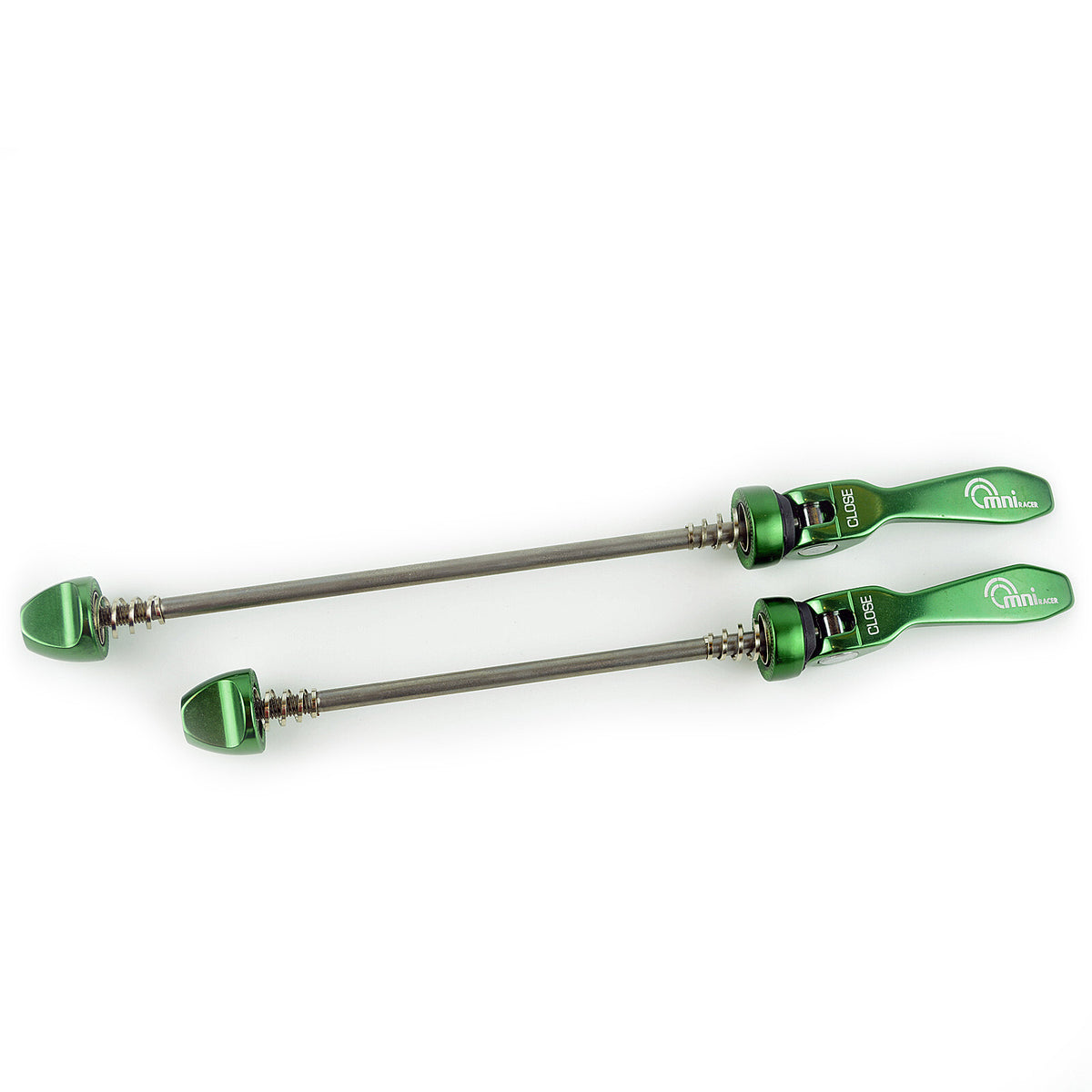 Lightweight Bicycle Wheel Skewers Set for Road & Mountain Bikes - Stainless Steel