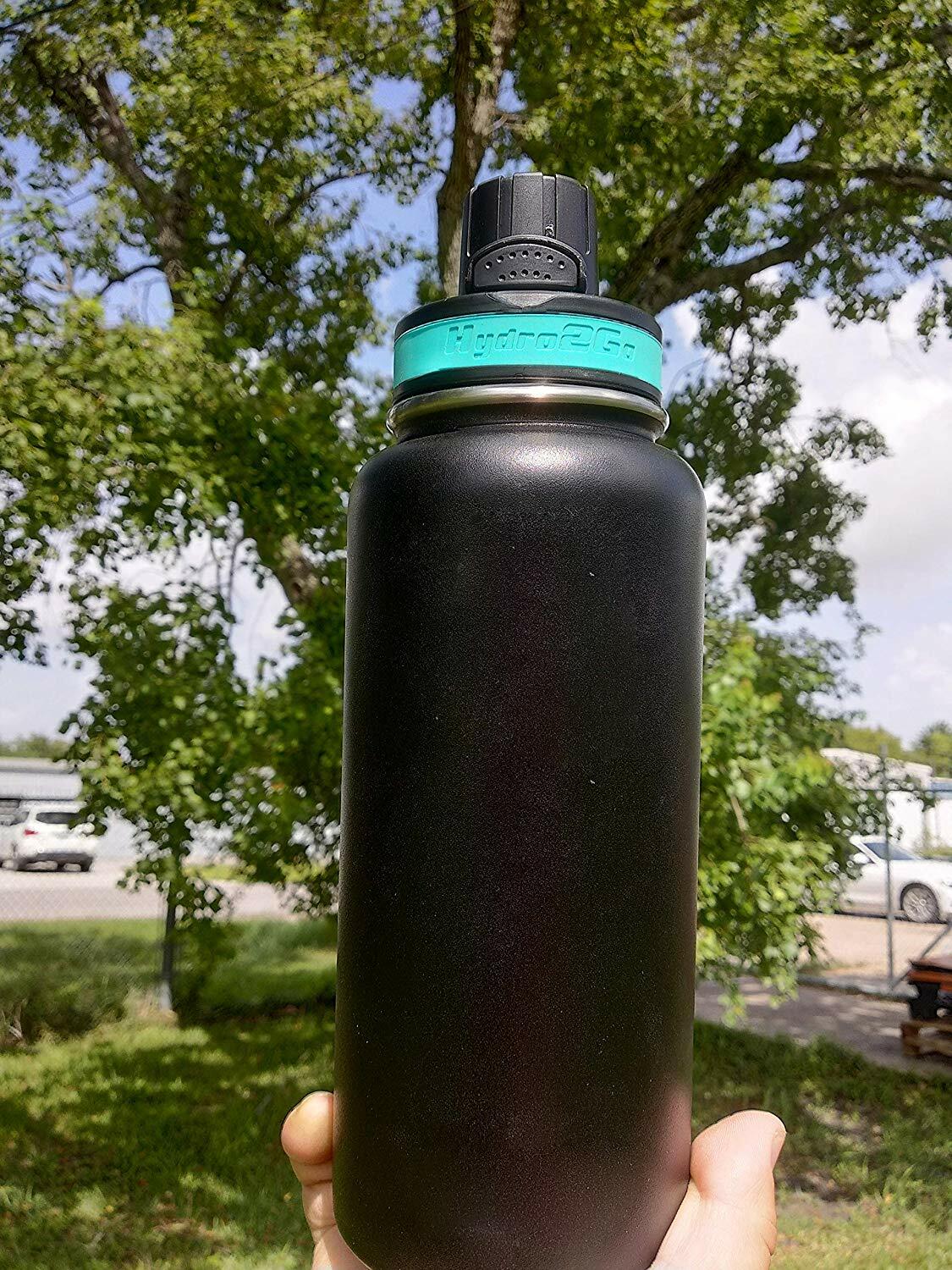 2 Pack Wide Mouth Leak-Proof Flip Lid Replacements for Hydro Flask Bottles